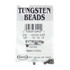 Wapsi Tungsten Bomb Beads (10 pk) 3.0 mm - 1/8 Black Nickel