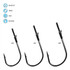 Gamakatsu Heavy Cover Worm Hook with Wire Keeper NS Black