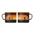 RepYourWater Enamel Camp Mug Sunset Squatch