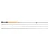 Cortland Nymph Series 4-piece Euro nymph fly rod, matte black