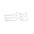 Fish Skull Articulated 60 Degree Jig Shank 1.46'' (37.00mm) - Pack