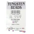 Wapsi Tungsten Painted Bomb Beads (10 pk) 2.4 mm - 3/32 Rainbow