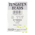 Wapsi Tungsten Painted Bomb Beads (10 pk) 2.0 mm - 5/64 Fluorescent Chartreuse