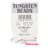 Wapsi Tungsten Painted Bomb Beads (10 pk) 2.4 mm - 3/32 Fluorescent Pink