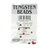 Wapsi Tungsten Painted Bomb Beads (10 pk) 2.8 mm - 7/64 Red