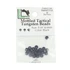Hareline Mottled Tactical Tungsten Beads 4.5 mm - 3/16 Black