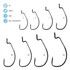 Gamakatsu Worm Offset Extra Wide Gap NS Black Hooks - view 2