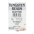 Wapsi Tungsten Slotted Beads (10 pk)