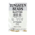 Wapsi Tungsten Slotted Beads (10 pk) 2.8 mm - 7/64 Gold