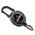 Umpqua Retractor Carabiner Large Polycarbonate with 24 inch Cord and Split Ring