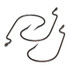 Gamakatsu Worm G-Lock NS Black Hooks Offset Shank Hooks - view 1