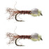 Umpqua Halfback PMD Emerger 2 Pack (Pats morning Dun) Fly Fishing Flies