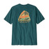 Patagonia Men's Take a Stand Responsibili-Tee - Bayou Badge: Wetland Blue