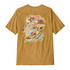 Patagonia Men's Take a Stand Responsibili-Tee - Palm Island: Pufferfish Gold