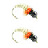 Umpqua Tungsten Cz Caddis Cream 2 Pack