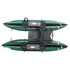 Outcast Fish Cat Panther Green One Person Fly Fishing Portable Pontoon Boat