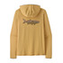 Patagonia Men's Tropic Comfort Natural Graphic Hoody Large Fitz Roy Tarpon: Beeswax Tan