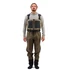 Grundens Men's Boundary Zip Stockingfoot Wader Small (7-9)