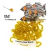 FNF Chewing Gum Worm Chenille MUSTARD