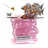 FNF Jumbo Chewing Gum Worm Chenille MARSHMALLOW PINK
