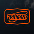 Fishpond Thermal Die Cut Sticker Double Haul