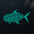 Fishpond Permit Die Cut Sticker - view 1