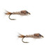 Umpqua Tungsten Gold Ribbed Hares Ear 2 Pack