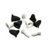 Hareline Foam Diver Heads Black Medium