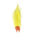 MFC Galloup's Fin Tip Fish Feathers Yellow/Red