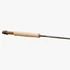 Sage Dart grip and wood-insert reel seat, side angle