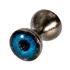 MFC Tungsten Sparkle Dumbbell Eyes Medium Black Nickel/Sparkle Blue