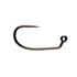 Fulling Mill Jig Force Straight Point Black Nickel Barbless Hooks 14