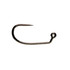 Fulling Mill Jig Force Straight Point Black Nickel Barbless