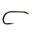 Fulling Mill Tactical Shorty Non Reflective Black Barbless Hooks 12