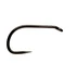 Fulling Mill Tactical Shorty Non Reflective Black Barbless Hooks 20