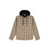 Simms Men's Coldweather Hooded Shacket Wakemup Plaid - Wakemup Plaid: Cork