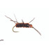 Rubberlegs Jig Tungsten Bead Fly Dark Brown Brown 10