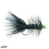 Hot Bead Bugger Fly Black Chartreuse 8