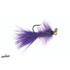 Crystal Bugger Jig Tungsten Bead Fly Purple 6