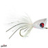 Bass Popper Weed Guard Fly Snow White