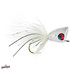 Bass Popper Weed Guard Fly Snow White