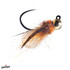 Jiggy Caddis Pupa Mercer Fly Amber