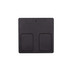 Renzetti 6 in x 6 in Pedestal Base with Protective Pad Black Powder Coated