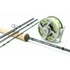 Airlite Aspire 9' 6 wt rod sections and cork grip with Aspire reel