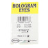 Wapsi Hologram Dome Eyes 3/16 in Holographic Silver