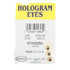 Wapsi Hologram Dome Eyes 3/16 in Holographic Gold