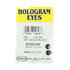 Wapsi Hologram Dome Eyes 1/4 in Solid Black