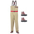 Redington Crosswater Youth Fly Fishing Waders & Boots Bundle