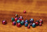 Hareline Rainbow Hued Plummeting Tungsten Beads