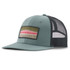 Patagonia Take a Stand Trucker Hat Rainbow Run Blue Sage